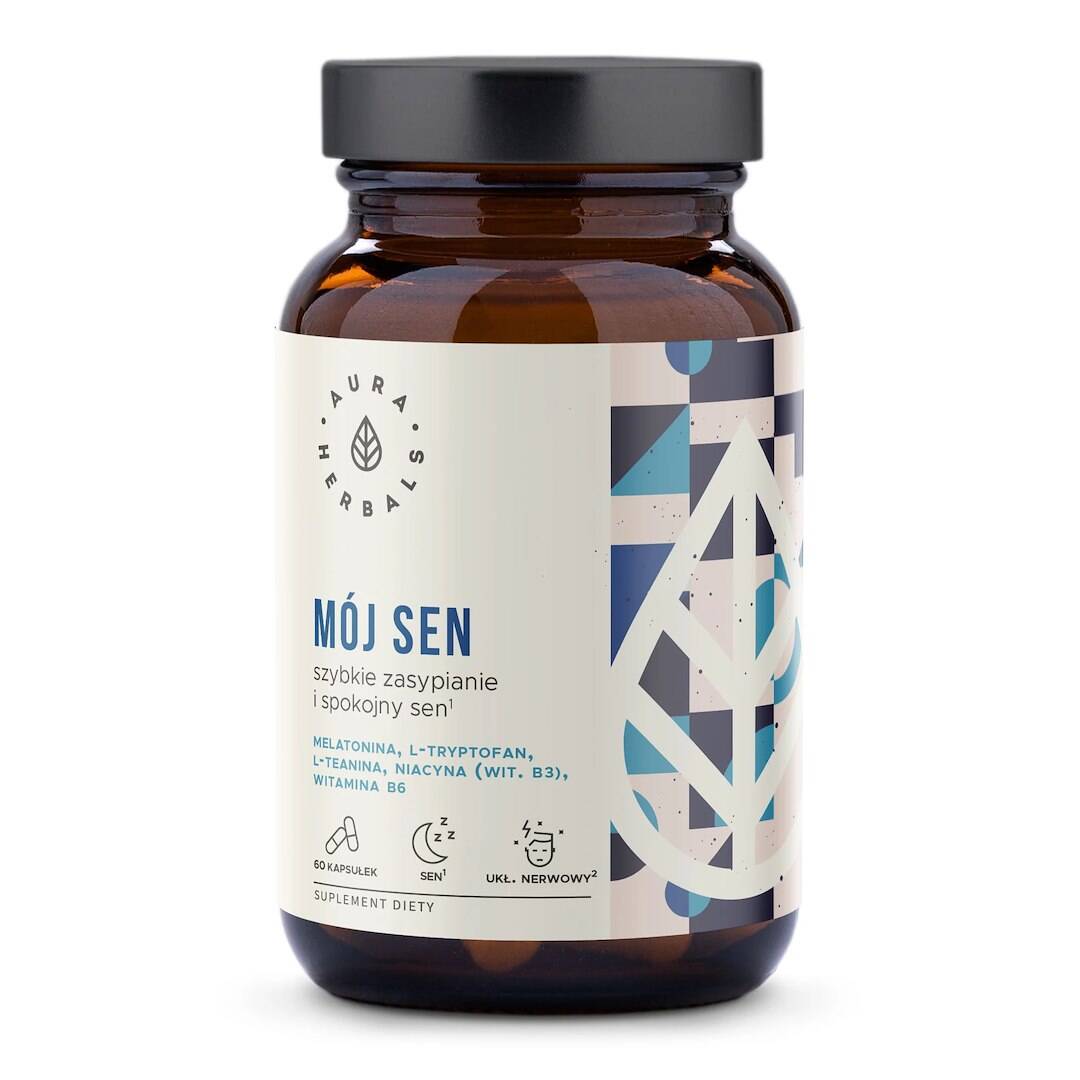 AURA HERBALS Mój Sen (60 kaps.) - Nuvalia