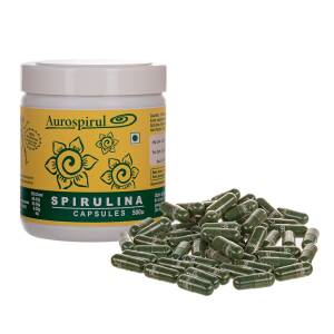 AUROSPIRUL Spirulina (500 caps) - Nuvalia