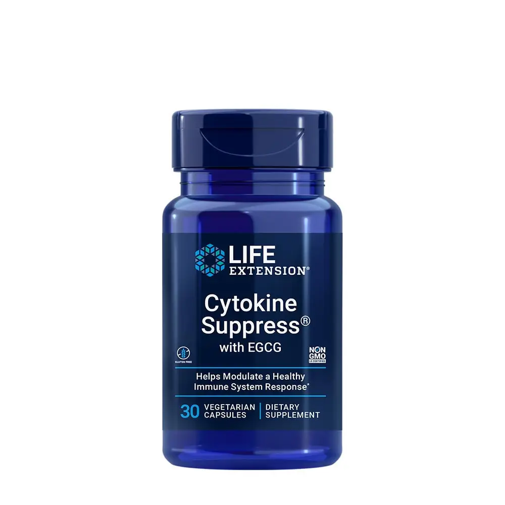 Cytokine Suppress with EGCG - 30 vcaps - Nuvalia
