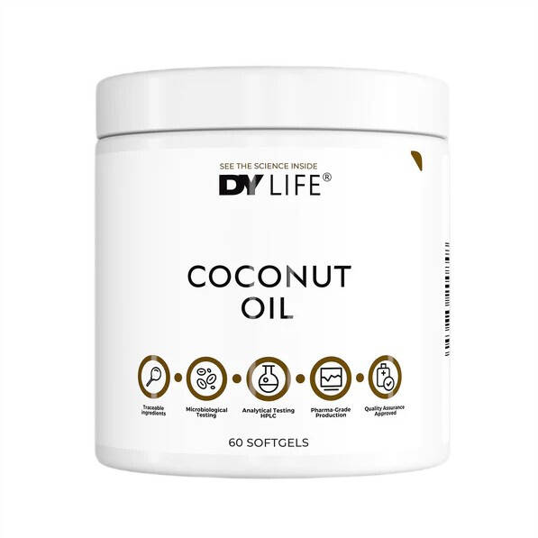 Dorian Yates - DY LIFE Coconut Oil - 60 softgels - Nuvalia