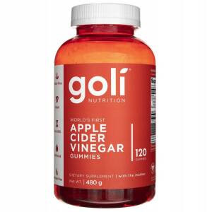 GOLI NUTRITION Apple Cider Vinegar Gummies (120 gummies) - Nuvalia
