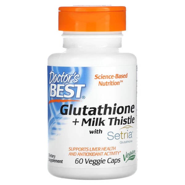 Glutathione + Milk Thistle - 60 vcaps - Nuvalia