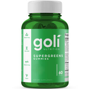 Goli Nutrition SuperGreens 60 Gummies - Nuvalia