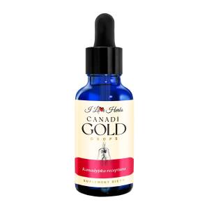 I LOVE HERRBS - CANADI Gold Drops KANADYJSKA RECEPTURA (100 ml) - Nuvalia