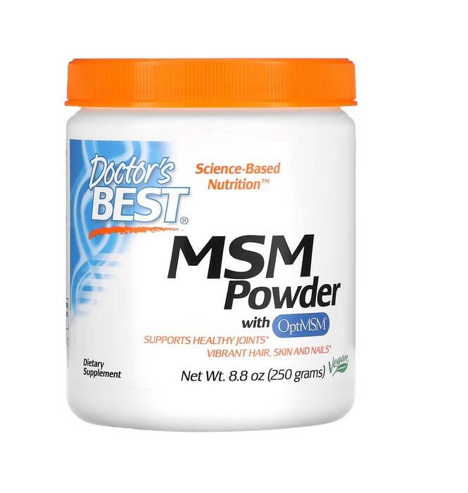 MSM con OptiMSM vegano