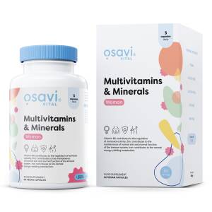 Multivitamins & Minerals Woman - 90 vegan caps - Nuvalia