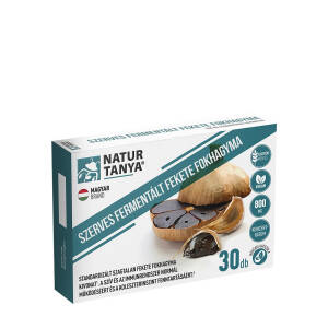 Natur Tanya Fermented Black Garlic 800 mg (30 Capsules) - Nuvalia