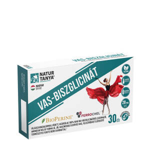 Natur Tanya Iron Bisglycinate (30 Capsules) - Nuvalia