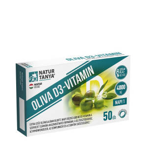 Natur Tanya Olive D3-Vitamin - 4000 IU (50 Softgels) - Nuvalia