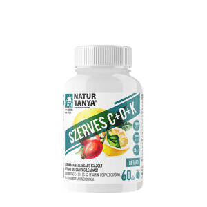 Natur Tanya Organic C+D+K (60 Tablets) - Nuvalia