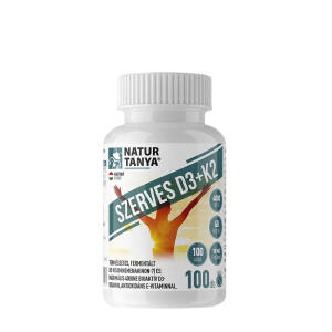 Natur Tanya Organic D3 + K2 Vitamin (100 Tablets) - Nuvalia