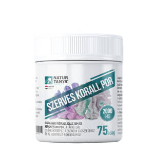 Natur Tanya Szerves Korall Por (75 Servings) - Nuvalia