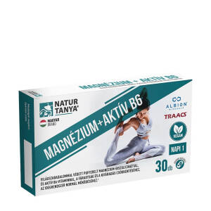 Natur Tanya Vegan Magnesium Active B6 (30 Capsules) - Nuvalia