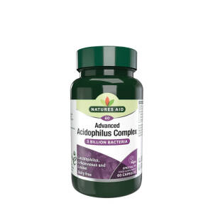 Natures Aid Acidophilus 5 billion (60 Capsules) - Nuvalia