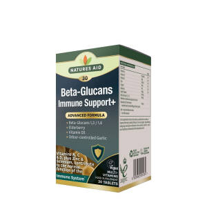 Natures Aid Beta-Glucans Immune Support+ (30 Tablets) - Nuvalia