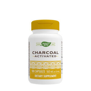 Natures Way Carbone attivo (100 capsule) - Nuvalia