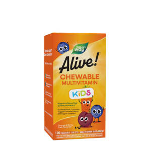 Natures Way Alive!® Kids Chewable Multivitamin (120 Chewables) - Nuvalia