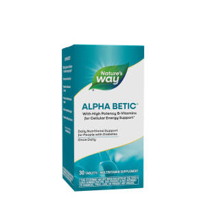 Natures Way Alpha Betic® Multivitamin (30 Tablets) - Nuvalia