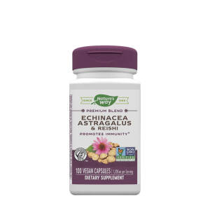 Natures Way Echinacea Astragalus & Reishi (100 Capsules) - Nuvalia