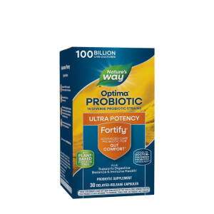 Natures Way Fortify® Optima® 100 Billion Probiotic (30 Capsules) - Nuvalia