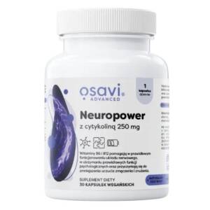 OSAVI Neuropower with Cyticoline 250 mg (60 caps) - Nuvalia