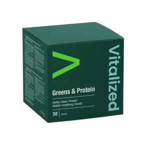VITALIZED Greens & Protein (30 sachets) - Nuvalia