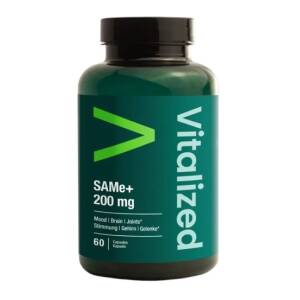 VITALIZED SAMe+ 200 mg (60 caps) - Nuvalia