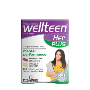 Vitabiotics Wellteen Her Plus (56 Tablets) - Nuvalia