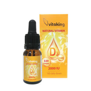 Vitaking Vitamin D3 Drops (10 ml) - Nuvalia