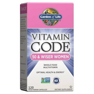 Vitamin Code 50 & Wiser Women - 120 vcaps - Nuvalia