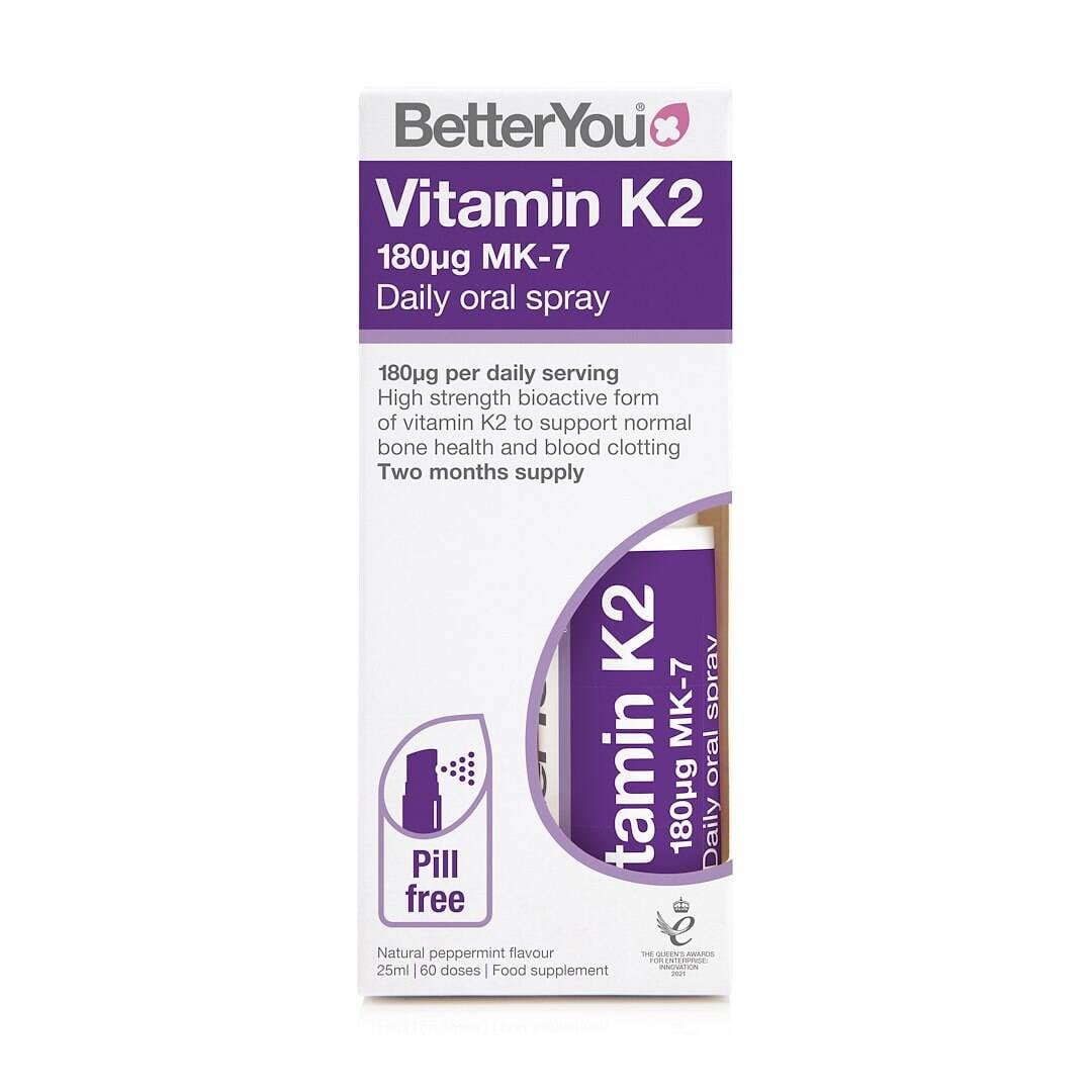 Vitamin K2 Oral Daily Oral Spray - 25 ml. - Nuvalia