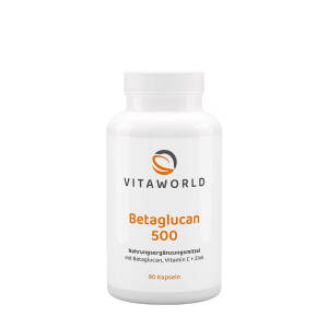 Vitaworld Betaglucan 500  (90 Capsules) - Nuvalia