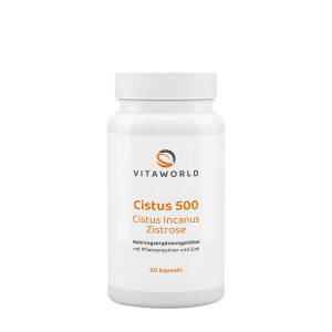 Vitaworld Cistus 500  (60 Capsules) - Nuvalia